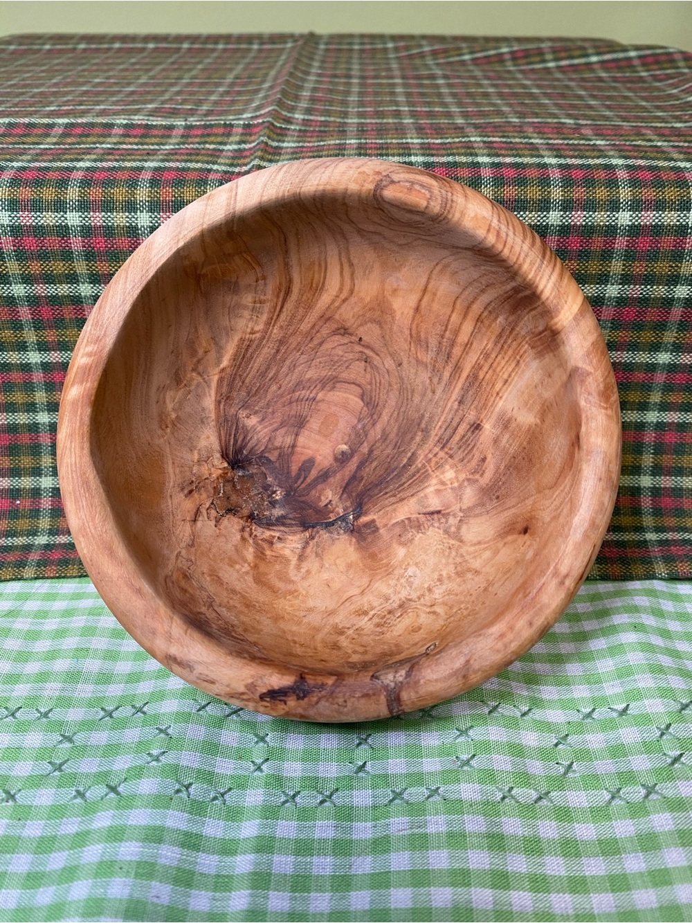 Hand crafted Olivewood bowl trinket dish (D-1)